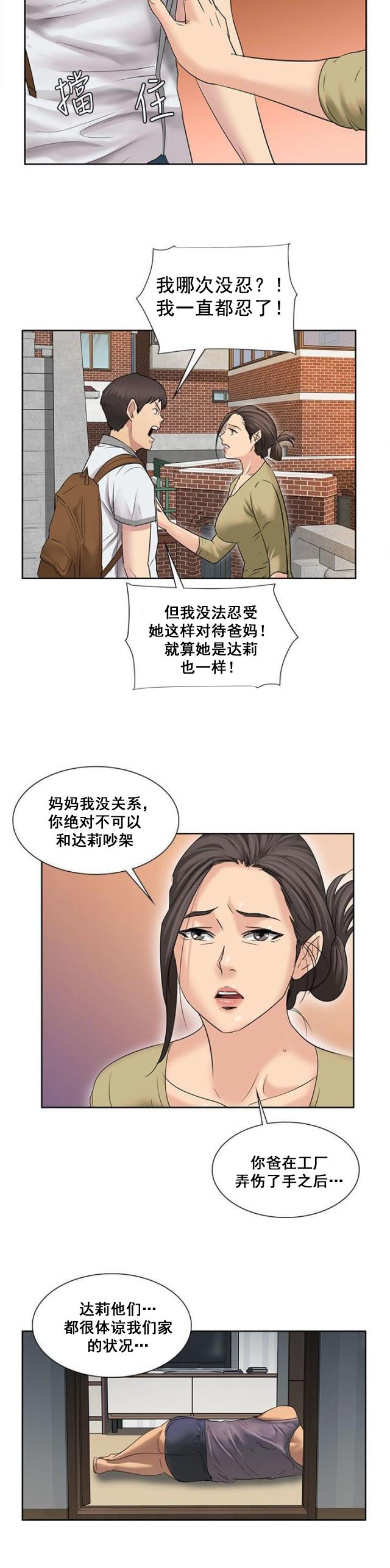 ﻿房东的女儿韩漫全集-第14话忍耐无删减无遮挡章节图片 