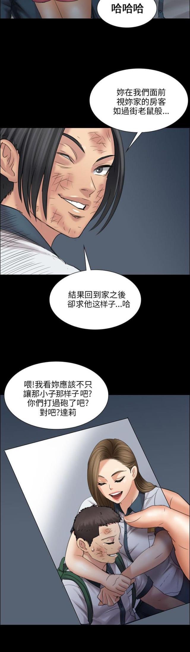 ﻿房东的女儿韩漫全集-第32话威胁无删减无遮挡章节图片 