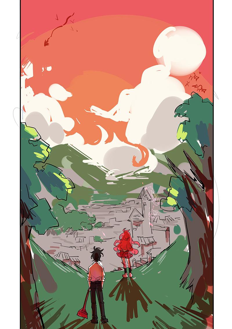 百炼成神漫画免费观看韩漫全集-第1话 和扫把来到了异世界无删减无遮挡章节图片 