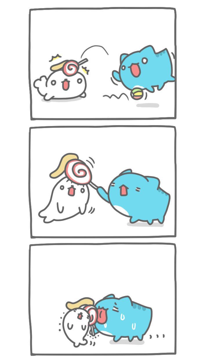 7k7k漫画韩漫全集-[第158话] 很黏的棒棒糖无删减无遮挡章节图片 