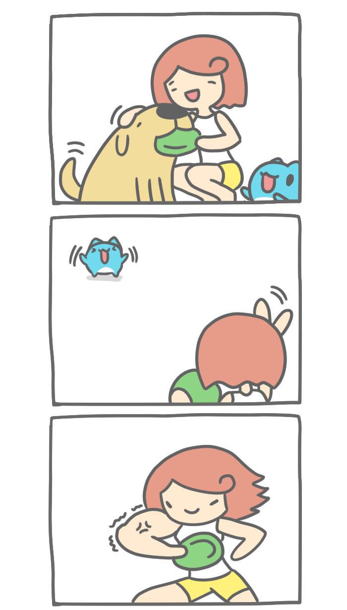 7k7k漫画韩漫全集-[第227话] 接飞盘无删减无遮挡章节图片 