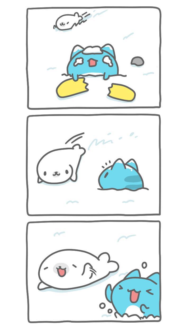 7k7k漫画韩漫全集-[第306话] 小海豹滑雪板无删减无遮挡章节图片 