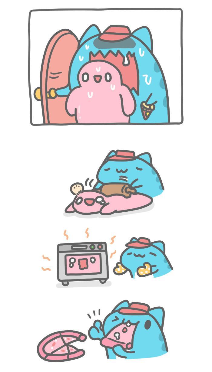 7k7k漫画韩漫全集-[第356话] 披萨外送无删减无遮挡章节图片 