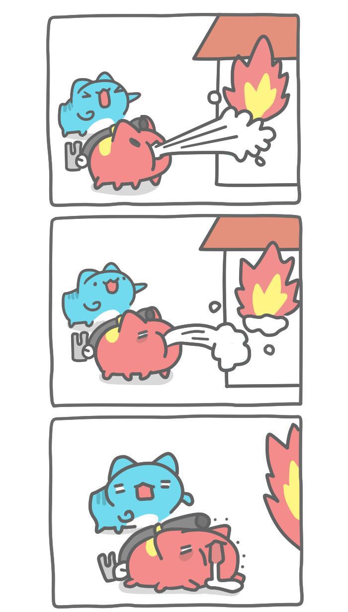 7k7k漫画韩漫全集-[第375话] 灭火器猫虫无删减无遮挡章节图片 