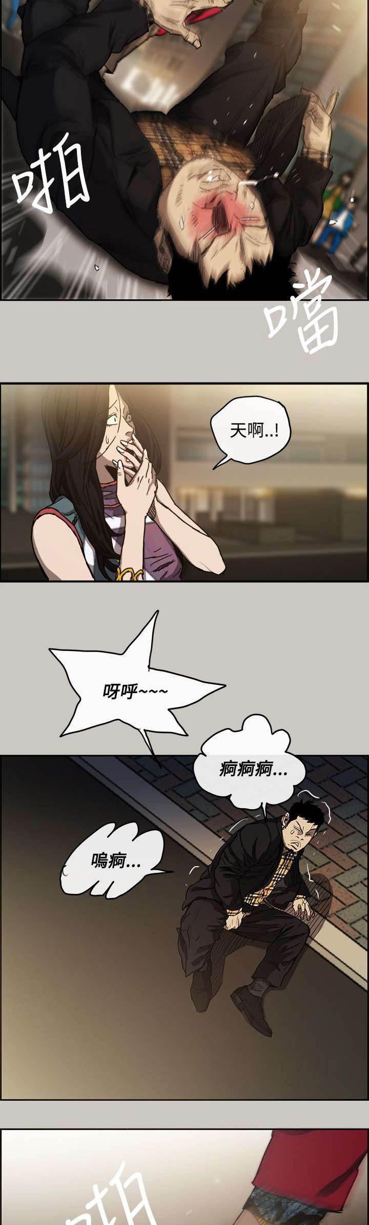 百日蔷薇漫画韩漫全集-第15话 打斗无删减无遮挡章节图片 