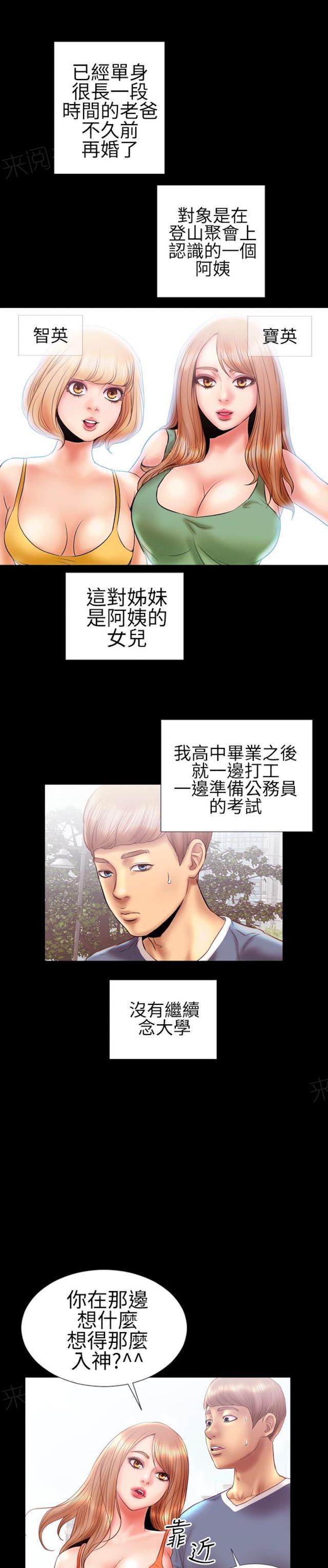 羞羞漫画韩漫全集-第13话 家里来了姐姐1无删减无遮挡章节图片 