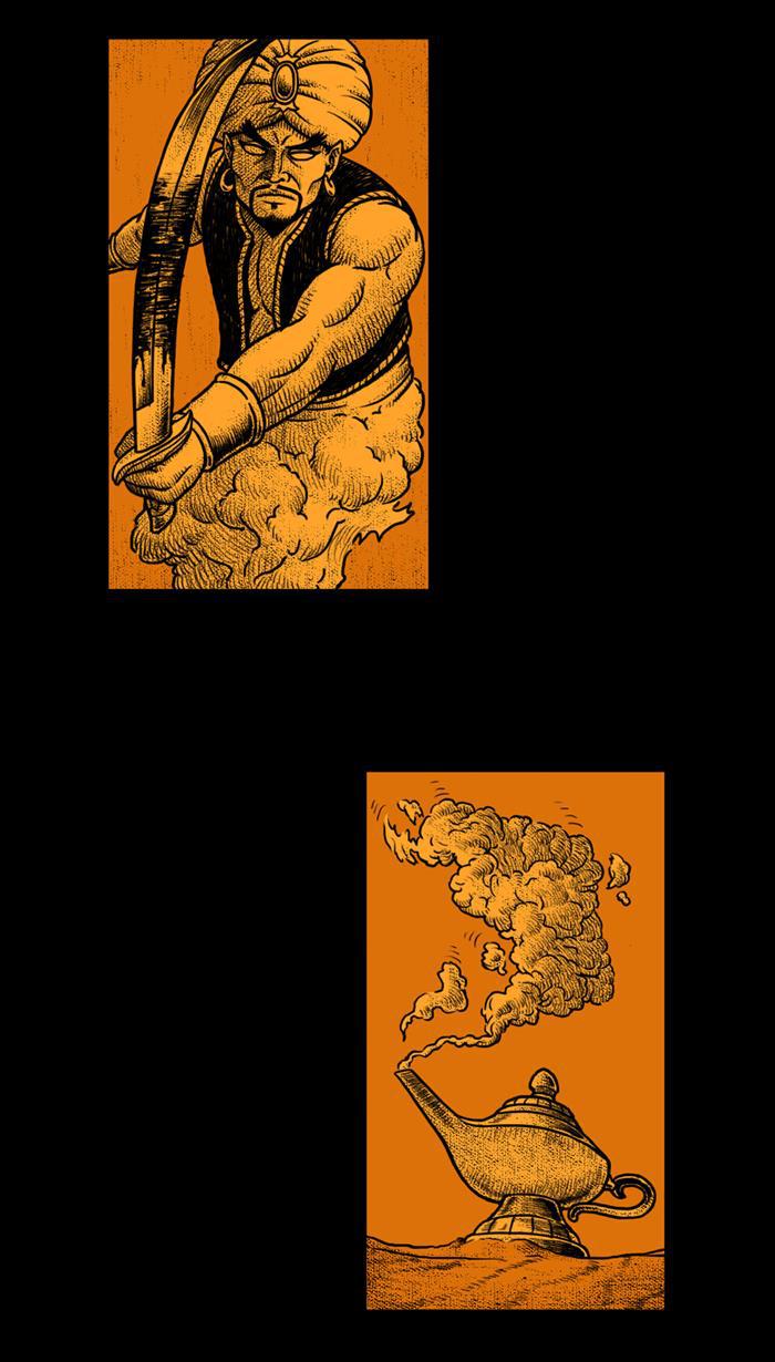 灵剑尊漫画韩漫全集-[第46话] 神灯无删减无遮挡章节图片 