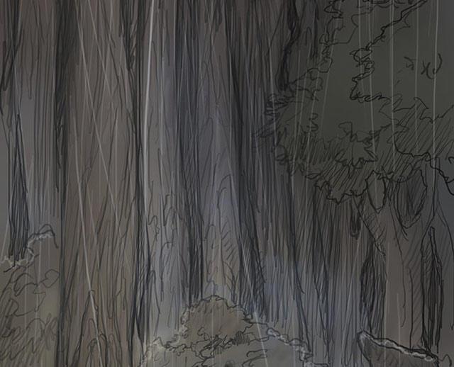 乌龙院四格漫画韩漫全集-第23话 雨夜惊魂无删减无遮挡章节图片 