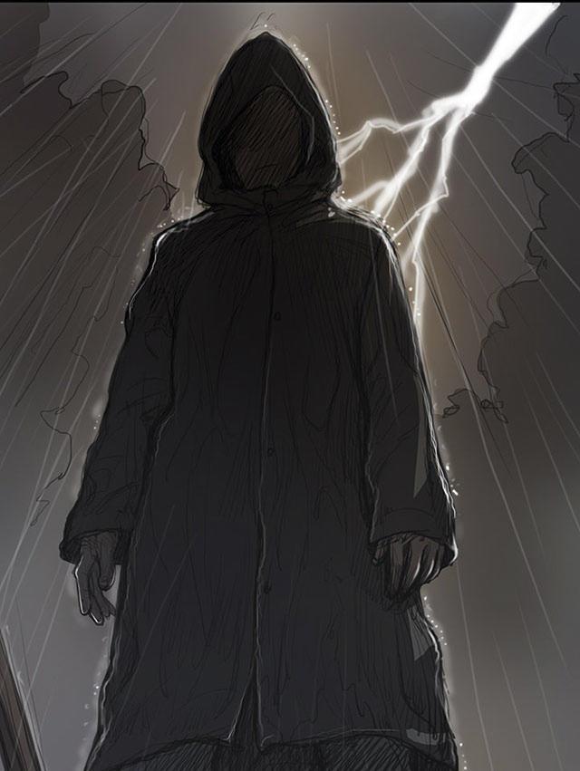 乌龙院四格漫画韩漫全集-第23话 雨夜惊魂无删减无遮挡章节图片 