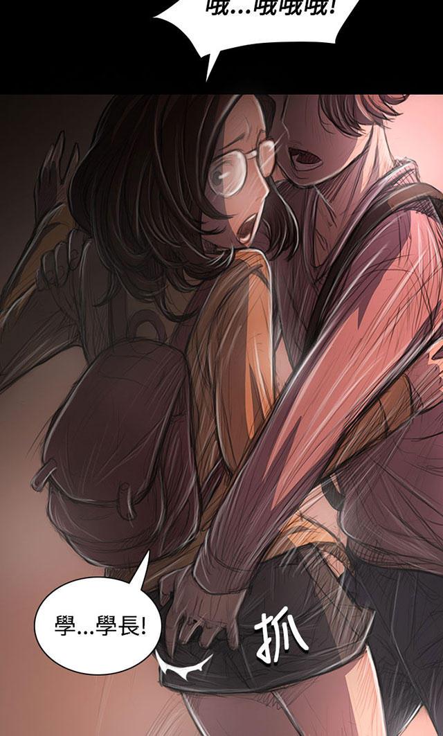 乌龙院四格漫画韩漫全集-第51话 学长的真面目无删减无遮挡章节图片 