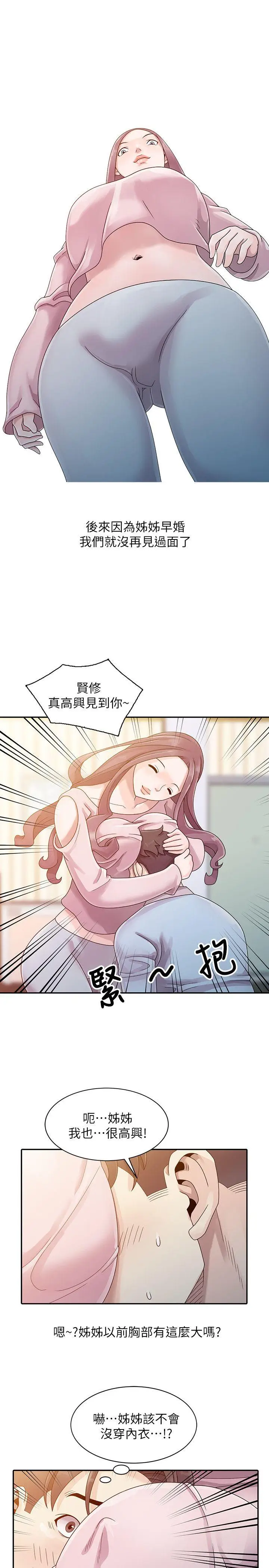 嘘姊姊的诱惑[顶通]韩漫全集-第1話 - 女大十八變的堂姊无删减无遮挡章节图片 