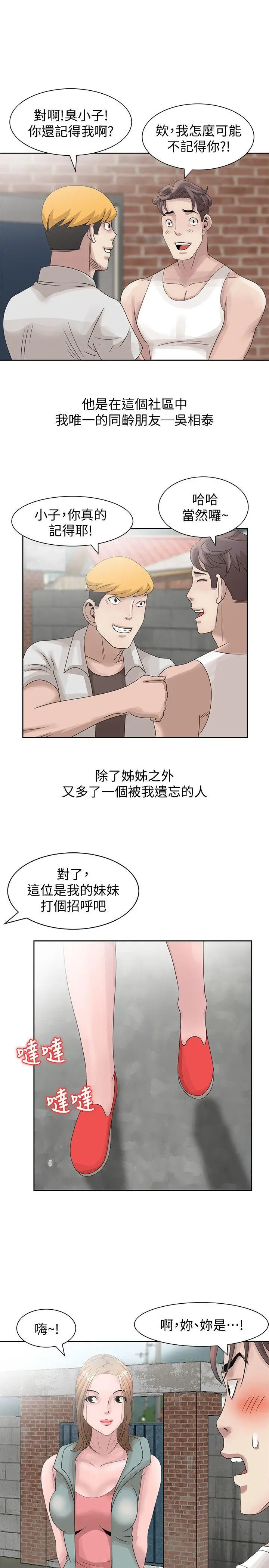 嘘姊姊的诱惑[顶通]韩漫全集-第12話 - 啊!妳是…无删减无遮挡章节图片 