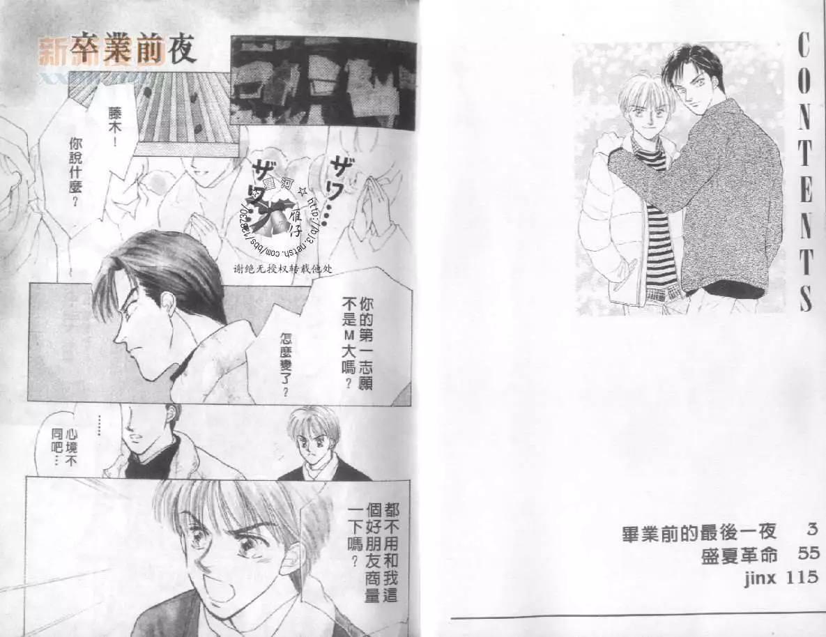 毕业前的最后一夜[耽美]韩漫全集-第1卷无删减无遮挡章节图片 