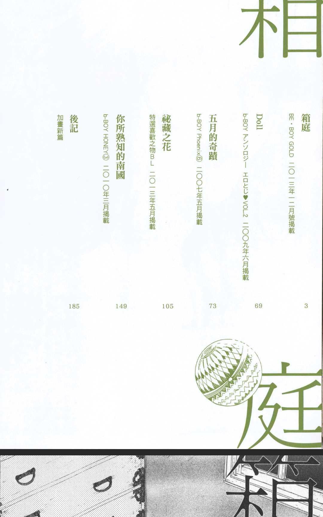 箱庭[耽美]韩漫全集-第1卷无删减无遮挡章节图片 