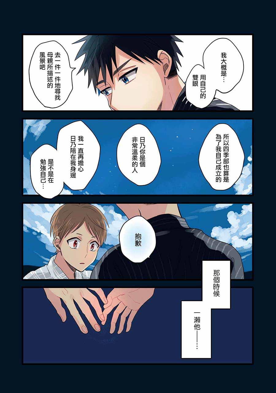晴天之后的四季部[耽美]韩漫全集-第14话无删减无遮挡章节图片 
