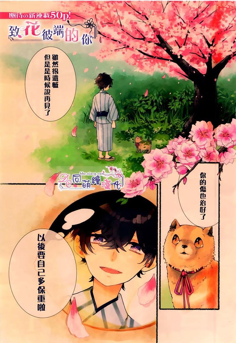 致、花彼端的你[耽美]韩漫全集-第1话无删减无遮挡章节图片 