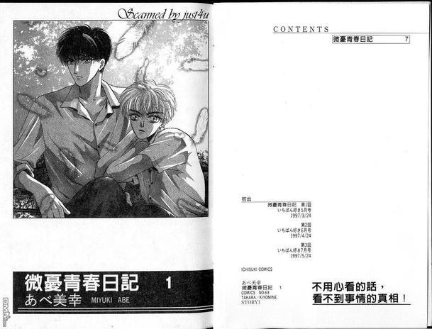 微忧青春日记[耽美]韩漫全集-第1卷无删减无遮挡章节图片 