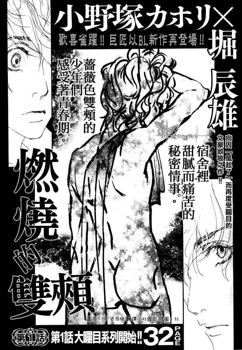 燃烧的双颊[耽美]韩漫全集-第1话无删减无遮挡章节图片 