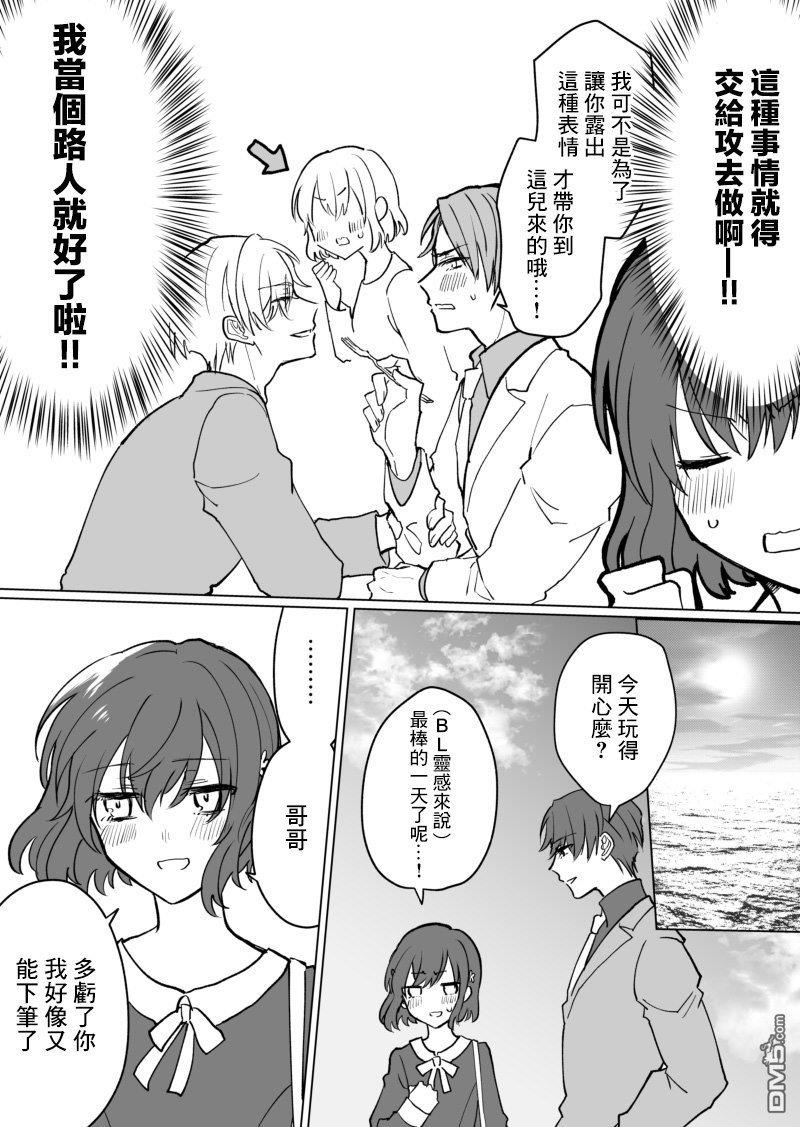 28岁的少女漫画脑哥哥和16岁的BL漫画脑妹妹的二三事[耽美]韩漫全集-第1话无删减无遮挡章节图片 