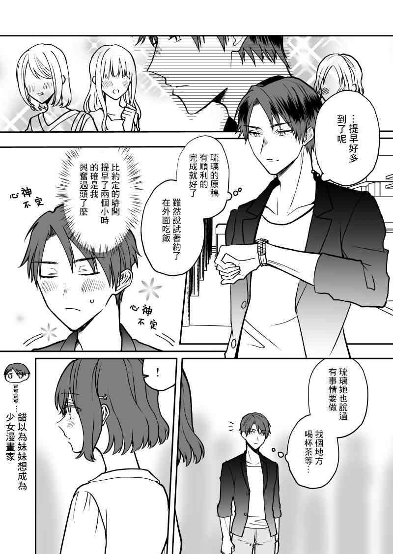 28岁的少女漫画脑哥哥和16岁的BL漫画脑妹妹的二三事[耽美]韩漫全集-第3话无删减无遮挡章节图片 