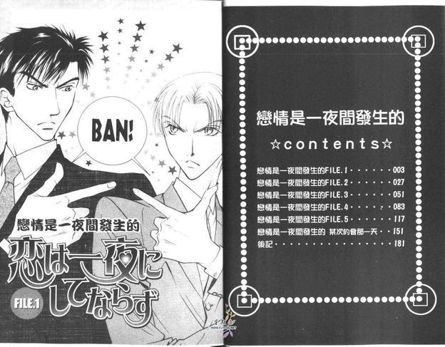 恋情是一夜间发生的_一夜情未了[耽美]韩漫全集-第1卷无删减无遮挡章节图片 
