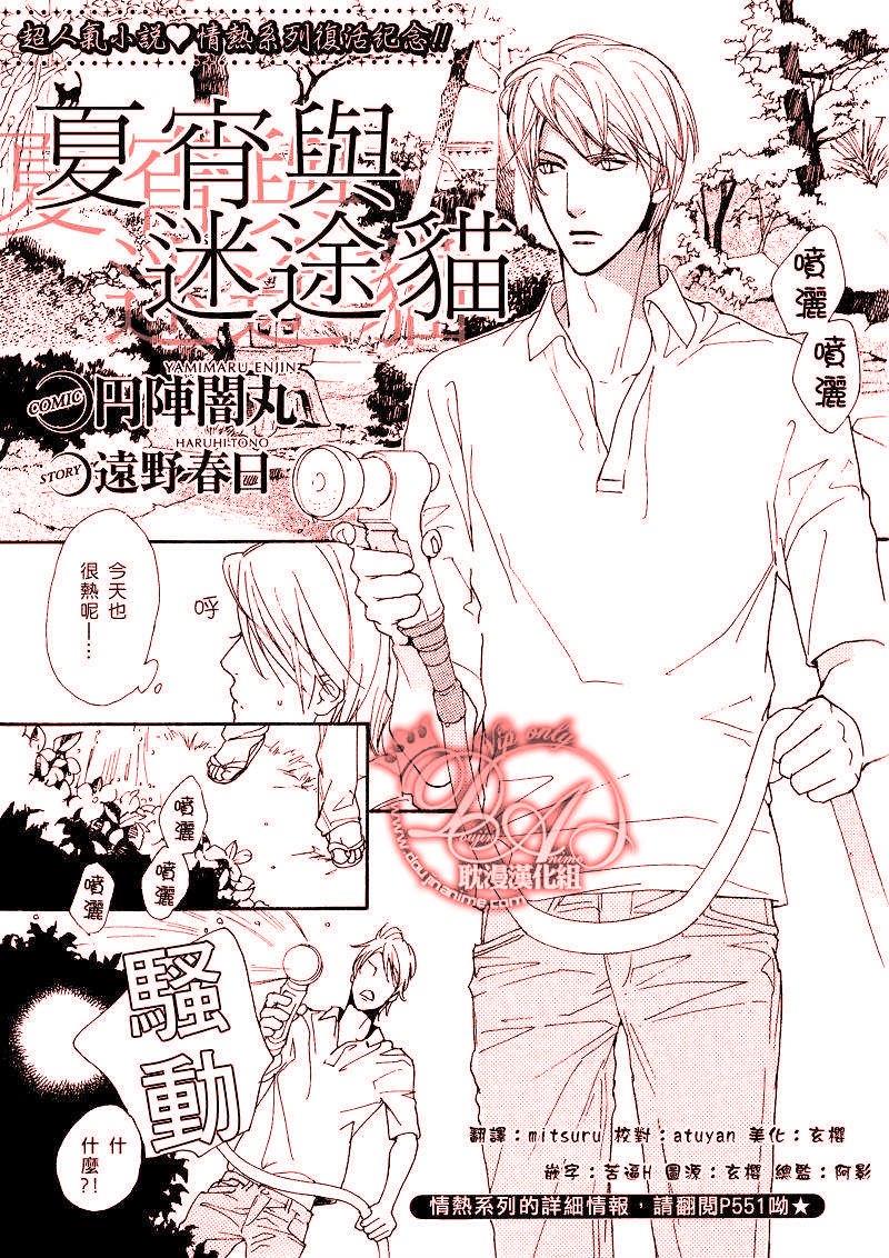 夏宵与迷途猫[耽美]韩漫全集-第1话无删减无遮挡章节图片 