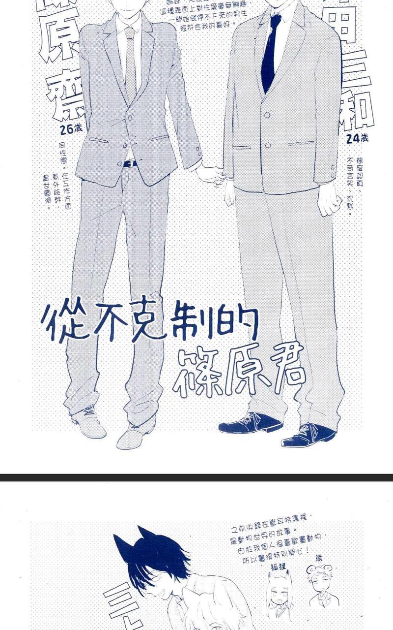 从不克制的筱原君[耽美]韩漫全集-第1卷无删减无遮挡章节图片 