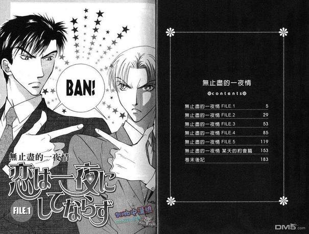 无止尽的一夜情[耽美]韩漫全集-第1卷无删减无遮挡章节图片 