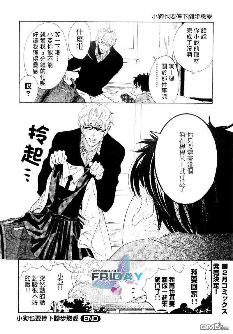 小狗也停下脚步恋爱[温泉篇]（[耽美]韩漫全集-第1话无删减无遮挡章节图片 