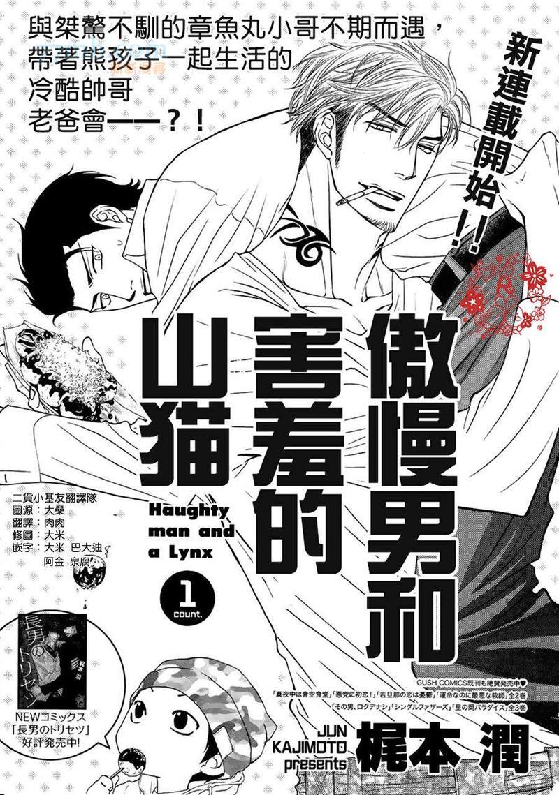 傲慢的男人与害羞的山猫[耽美]韩漫全集-第1话无删减无遮挡章节图片 