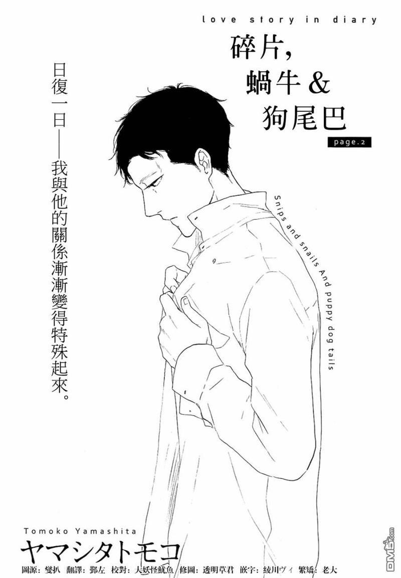 碎片，蜗牛＆狗尾巴[耽美]韩漫全集-第2话无删减无遮挡章节图片 
