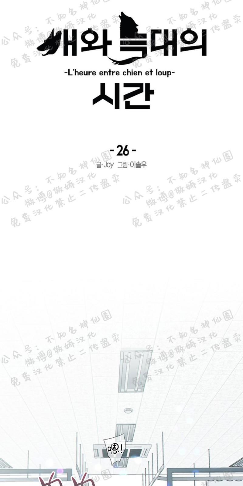 狼和狗的时间[耽美]韩漫全集-第26话无删减无遮挡章节图片 