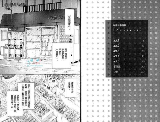 秘密情事游戏[耽美]韩漫全集-第1话无删减无遮挡章节图片 