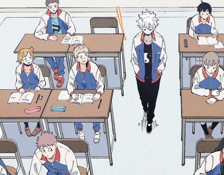 俺哥来自深山韩漫全集-第35话 学校日常无删减无遮挡章节图片 