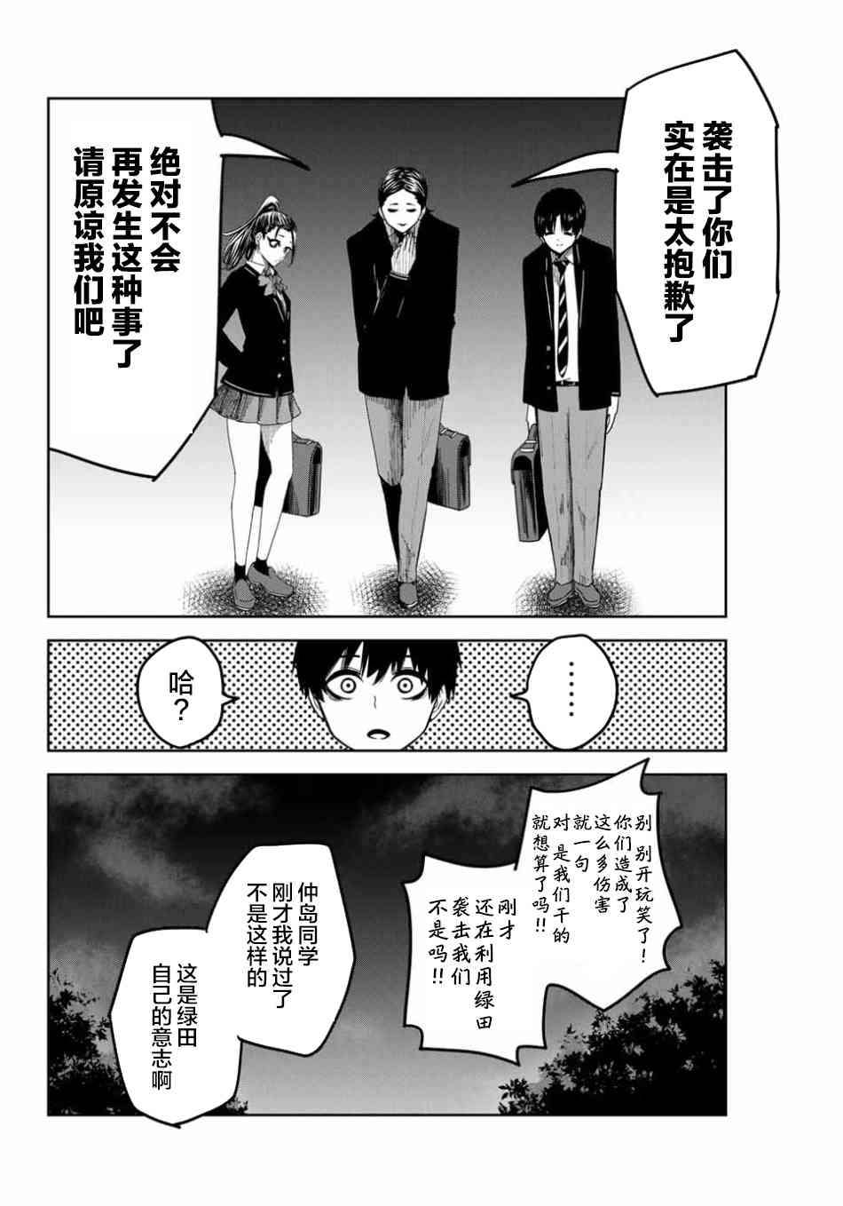 悲惨的欺凌者韩漫全集-第88话 反叛的绿田无删减无遮挡章节图片 