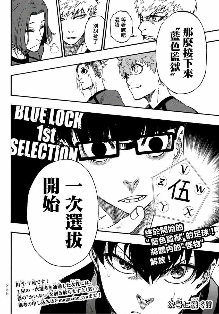 BLUE LOCK韩漫全集-第3话无删减无遮挡章节图片 