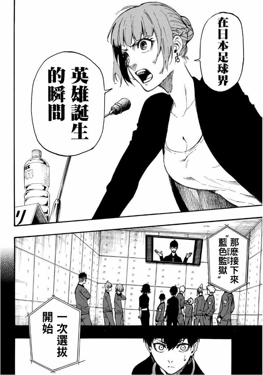 BLUE LOCK韩漫全集-第4话无删减无遮挡章节图片 