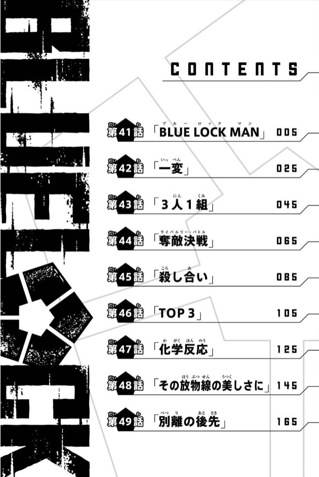 BLUE LOCK-06卷附录全彩韩漫标签