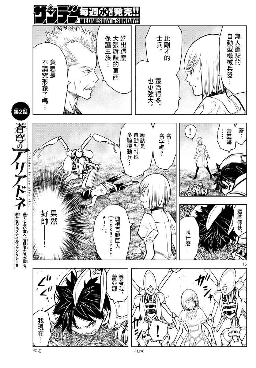 苍穹的阿里阿德涅韩漫全集-第2话 苍穹的骑士无删减无遮挡章节图片 