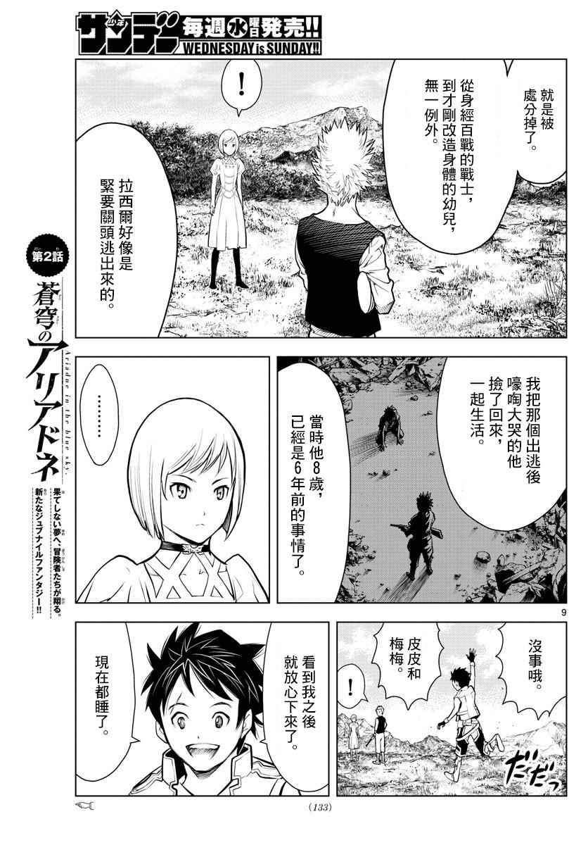 苍穹的阿里阿德涅韩漫全集-第2话 苍穹的骑士无删减无遮挡章节图片 