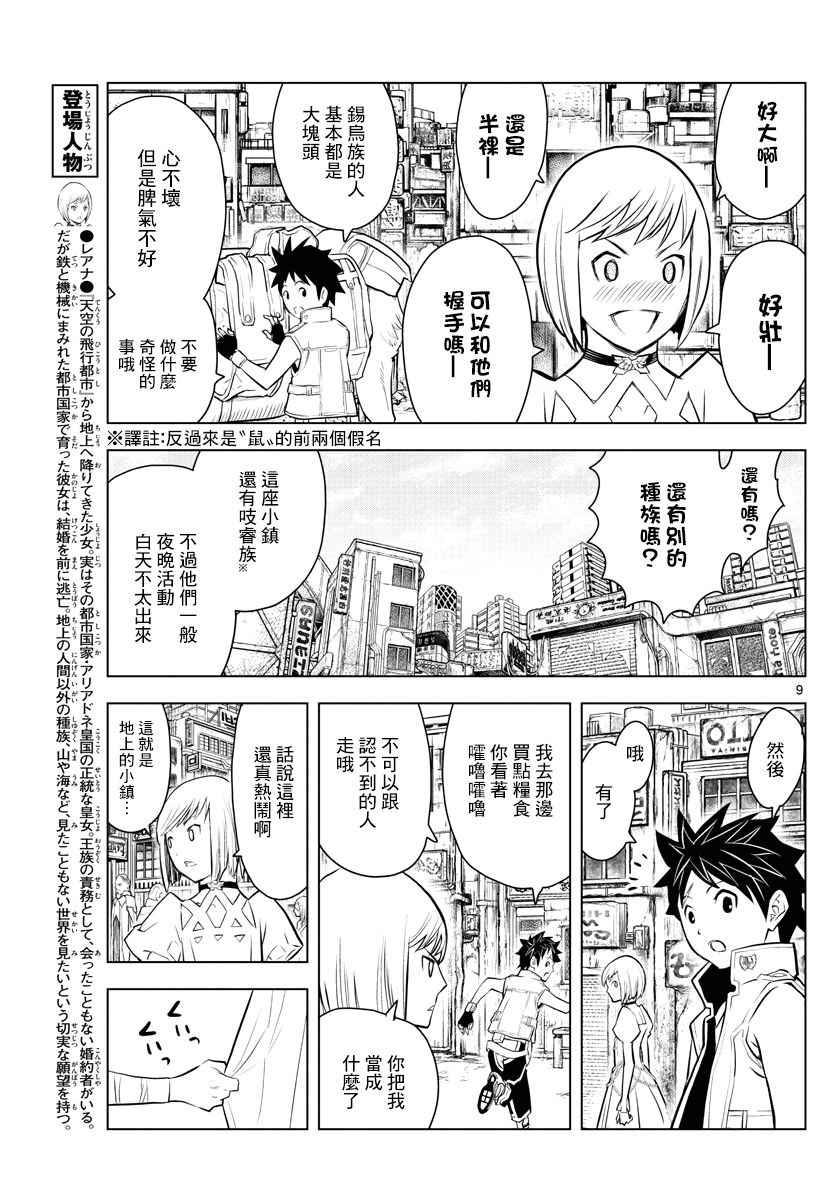 苍穹的阿里阿德涅韩漫全集-第5话 塔伊库镇无删减无遮挡章节图片 
