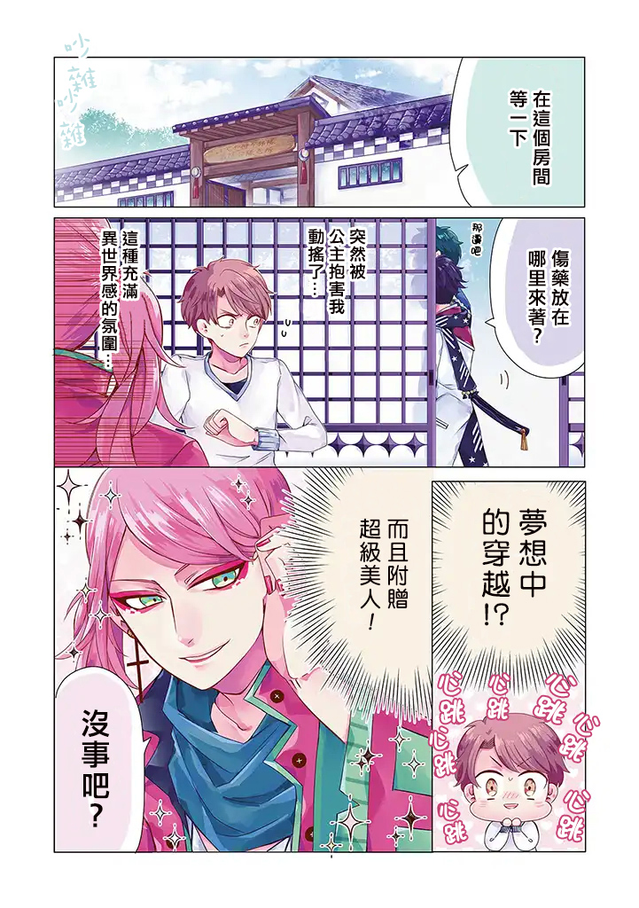 穿越到乙女游戏世界的我♂韩漫全集-第1话无删减无遮挡章节图片 