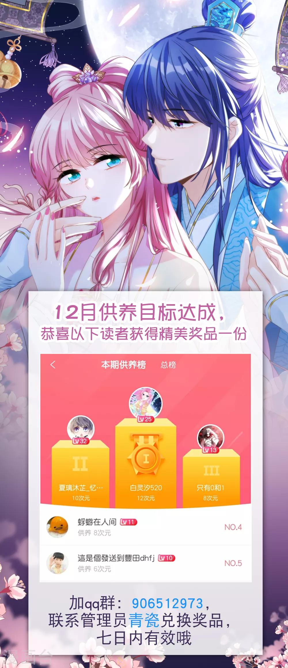 哦，我的宠妃大人韩漫全集-十二月供养获奖名单无删减无遮挡章节图片 