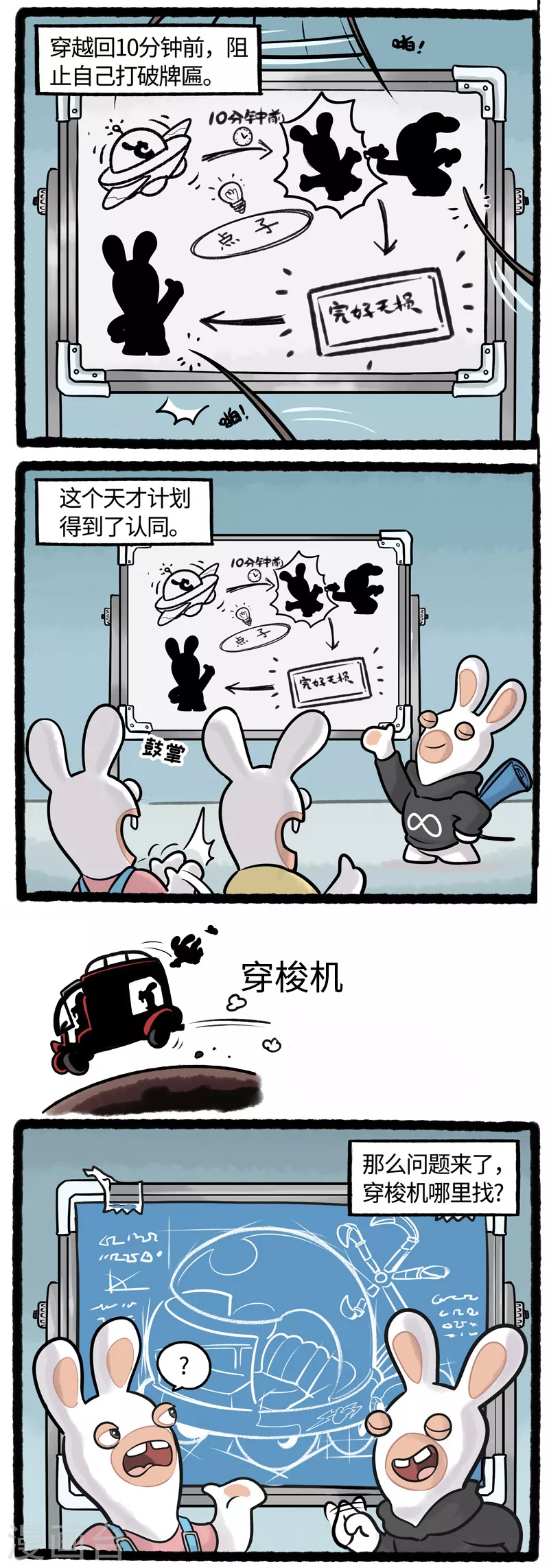 疯狂兔子：大话神州韩漫全集-第8话 天才改造计划蹦蹦时光机无删减无遮挡章节图片 
