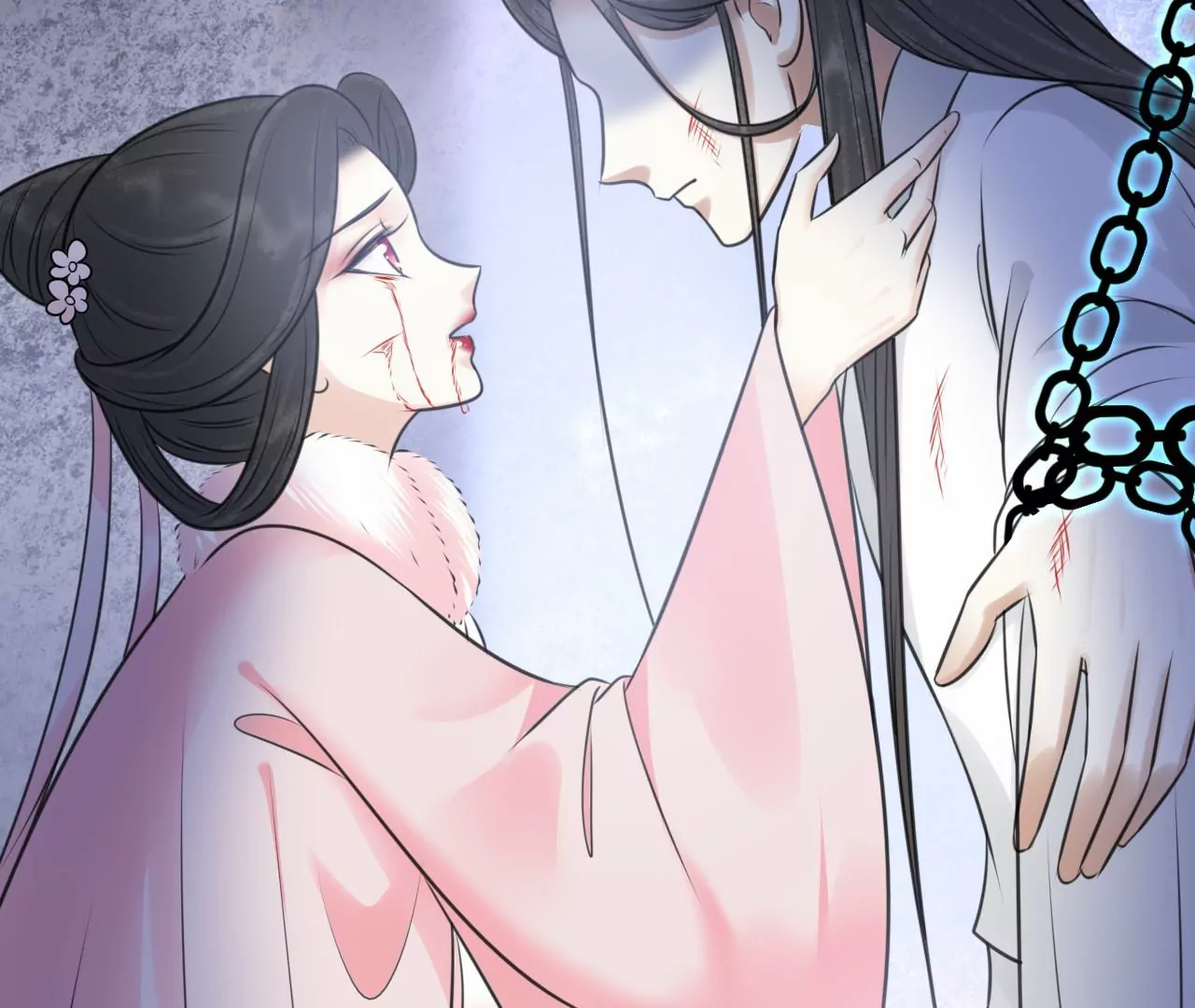 隔壁有只桃花妖韩漫全集-第210话 生死相随，桃花泣血无删减无遮挡章节图片 