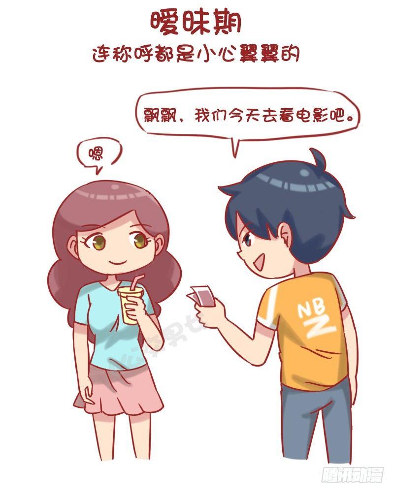公交男女爆笑漫画韩漫全集-1217-男朋友对你的称呼变化无删减无遮挡章节图片 