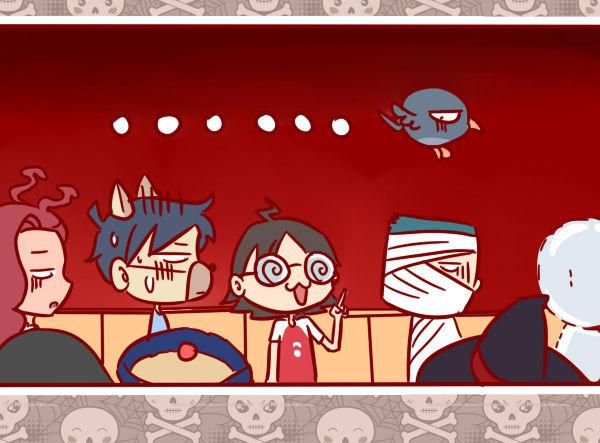 公交男女爆笑漫画韩漫全集-297-万圣节怪咖秀无删减无遮挡章节图片 