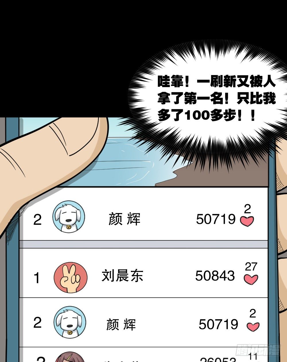 怪奇笔记韩漫全集-步数排行榜（2）无删减无遮挡章节图片 