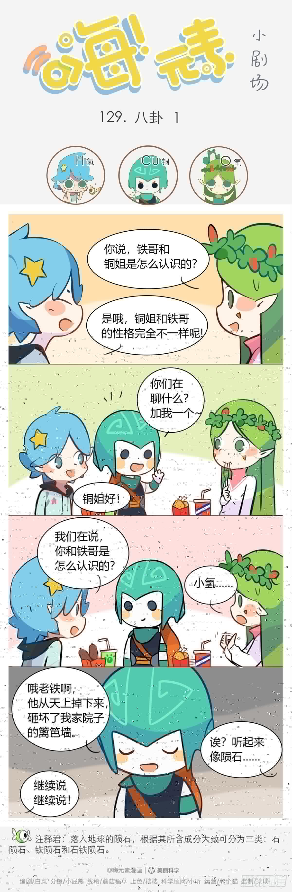 嗨！元素小剧场韩漫全集-八卦 1无删减无遮挡章节图片 