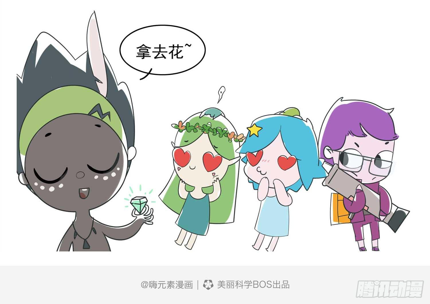 嗨！元素小剧场韩漫全集-土豪碳无删减无遮挡章节图片 